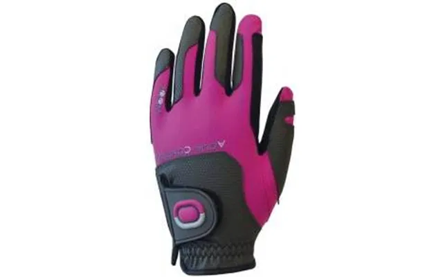 Zoom All Weather Syntetisk Junior Golfhandske - Charcoal Fuchsia