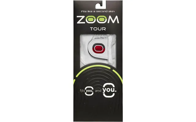Zoom Tour Syntetisk Dame Golfhandske - Hvid