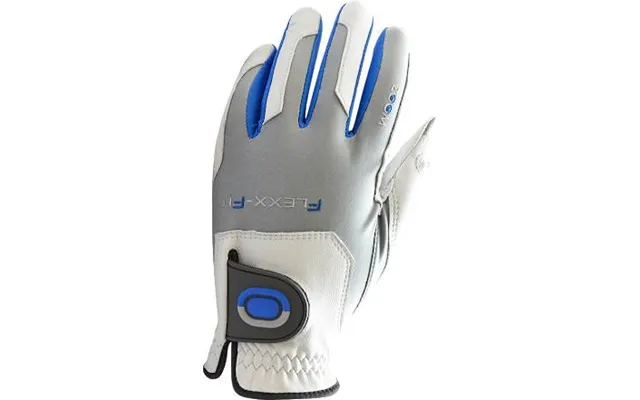 Zoom Tour Syntetisk Herre Golfhandske - White Silver Blue