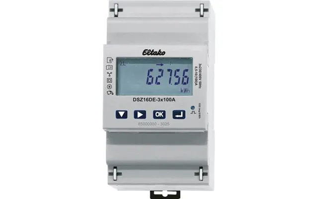 Elmåler 3x100a Modbus Og S0 - Digital