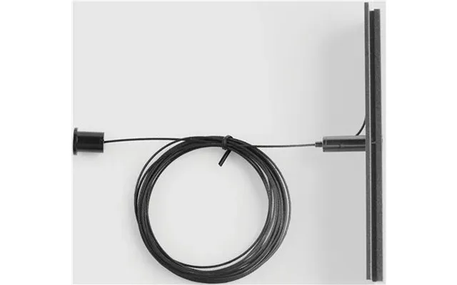Hybrid 4m Wireophæng Sort