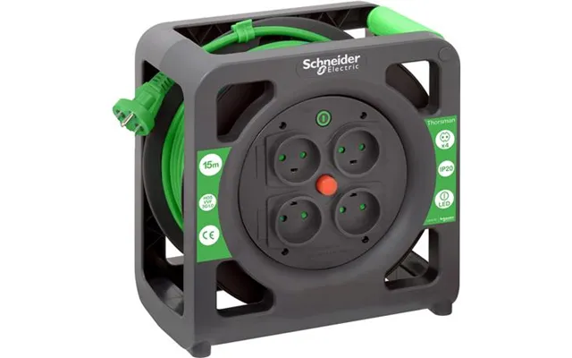 Kabeltromle 15m Ho5vvf 3g1,0 Ip20