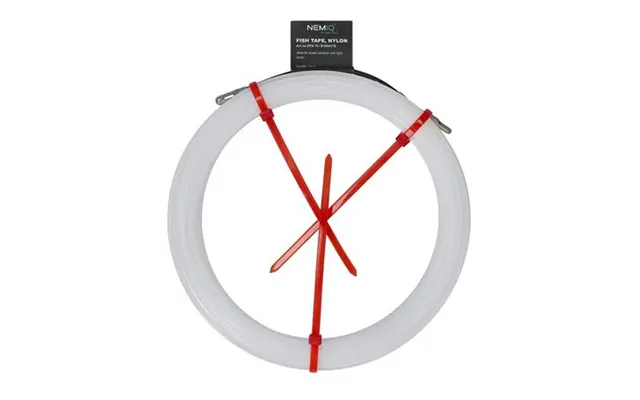 Søgefjeder Nylon 20m Ø4mm Fast Hoved