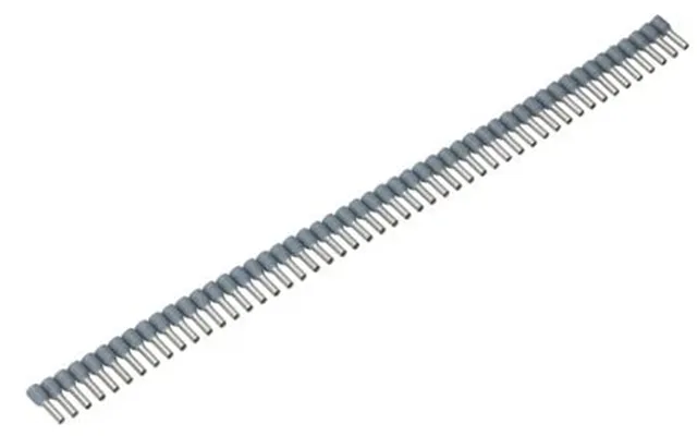 Terminalrør Grå 2,5mm Bånd