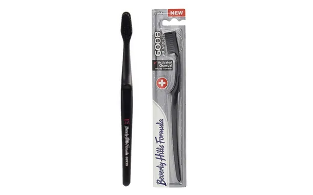 Beverly Hills - Activated Charcoal Black Toothbrush