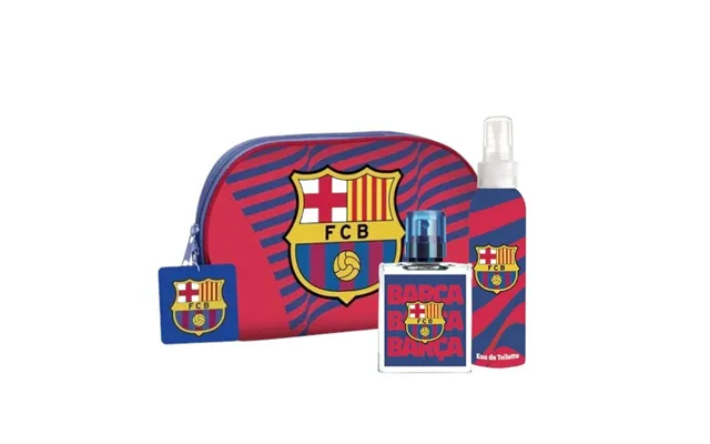F.c. Barcelona - Parfume Sæt 50 Ml Edt Body Spray Toilettaske