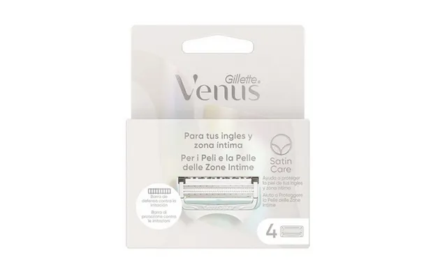 Gillette - Venus Satin Care Intim Barberblade 4 Pak