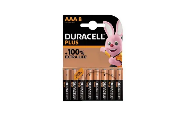 Mix - Duracell Plus Extra Life Aaa 8 Pak