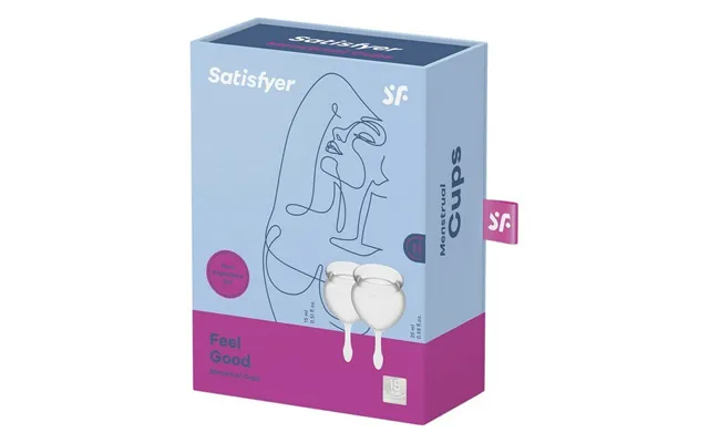 Satisfyer - Feel Good Menstruationskop Transparent