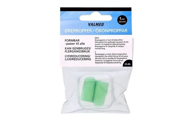 Valmed - Ørepropper 1 Par