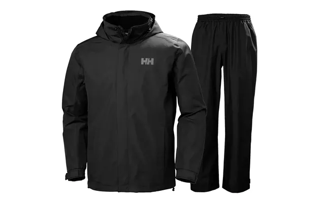 Helly Hansen Dubliner Regnsæt Herre - Sort
