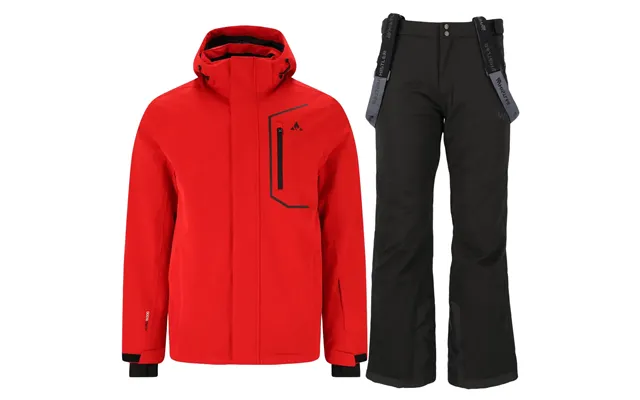 Whistler Carbon W-pro 15.000 Skisæt Herre - True Red