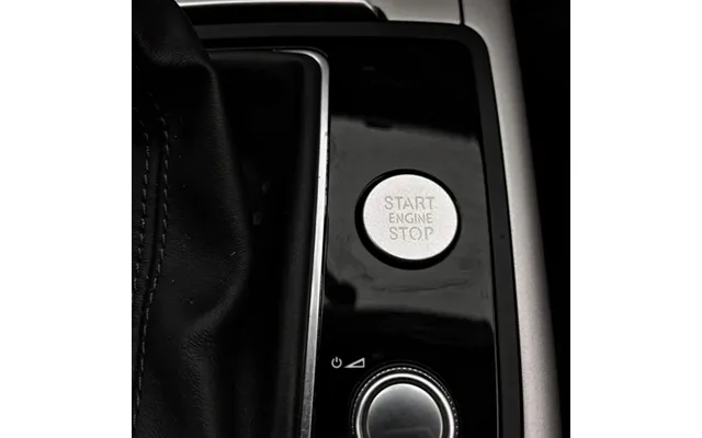 Audi Start Stop Knap - Sølv