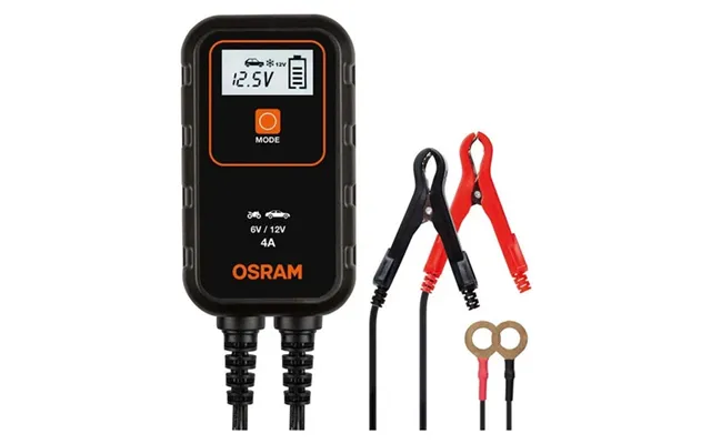 Osram Batterilader 4a, 1,5m Kabel - Til Bil & Mc