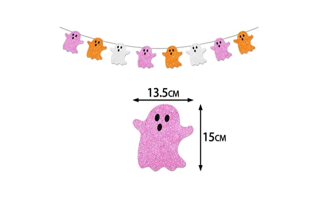 U Hyggelig Halloween Pynt. Spøgelser I