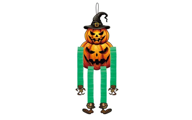 Uhyggelig Halloween Honeycomb. Dekoration Til Halloween. Græskar