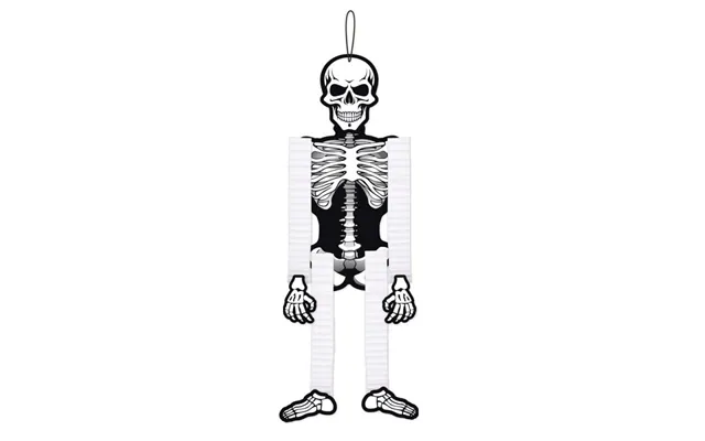 Uhyggelig Halloween Honeycomb. Dekoration Til Halloween. Skelet