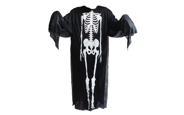 Uhyggeligt Halloween Kostume Til Børn. Skelet. Str 90