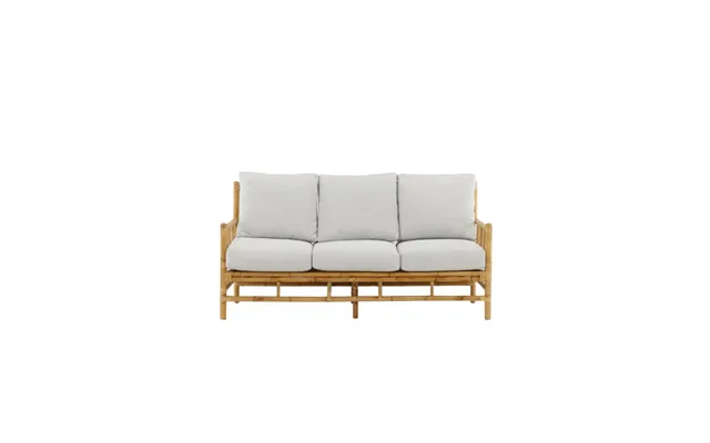 Cane 3 Personers Have Sofa - Lysegrå,natur