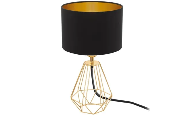 Carlton Bordlampe - Guld Sort