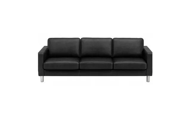 Hjort Knudsen Padborg 3 Pers Lædersofa