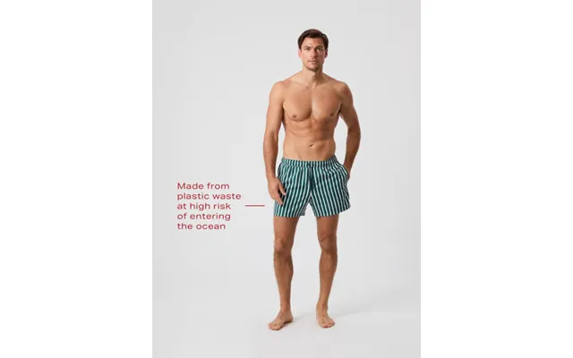 Björn Borg Borg Print Swim Shorts Grøn - S