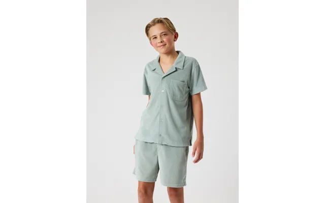 Björn Borg Borg Toweling Pool Shirt Grøn - 122-128