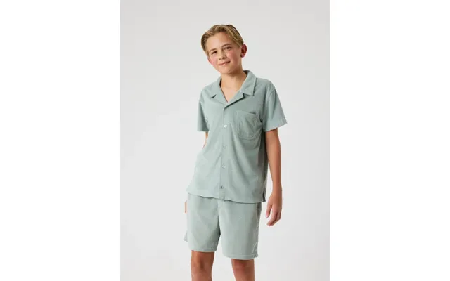 Björn Borg Borg Toweling Pool Shirt Grøn - 146-152