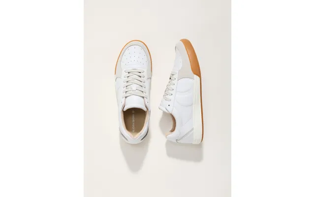 Björn Borg Men's Volley Leather Sneakers Hvid - 43