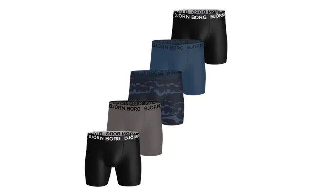 Björn Borg Sports Microfiber Boxers 5-pack Multi - M