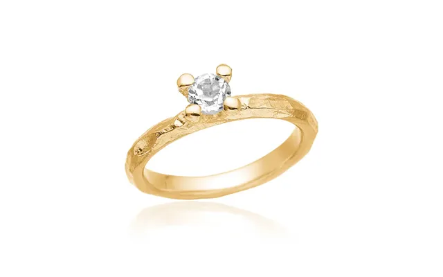 Smuk Klassisk Ring Med Kant - 60