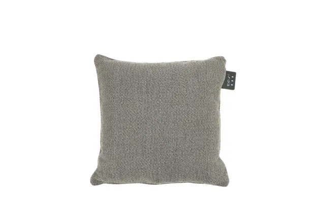 Cosi Fires Cosipillow Knitted Varmepude, M. Genopladeligt Batteri, Kvadratisk - Grå Stof 50x50