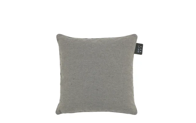 Cosi Fires Cosipillow Solid Varmepude, M. Genopladeligt Batteri, Kvadratisk - Grå Stof 50x50