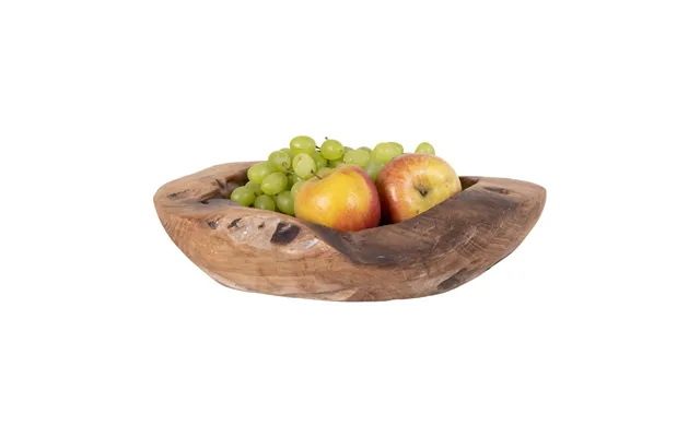 House Nordic Rio Teak Skål - Teaktræ Ø 30