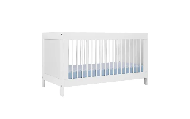 Nordic Living Collection Baila Tremmeseng Til Baby, M. Højdejusterbar Lamelbund 3 Niveauer , Faldsikring, 3 Aftagelige U