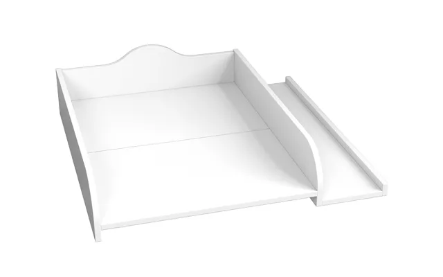 Vcm Nordic Malira L Puslebord - Hvid Træ 81x72