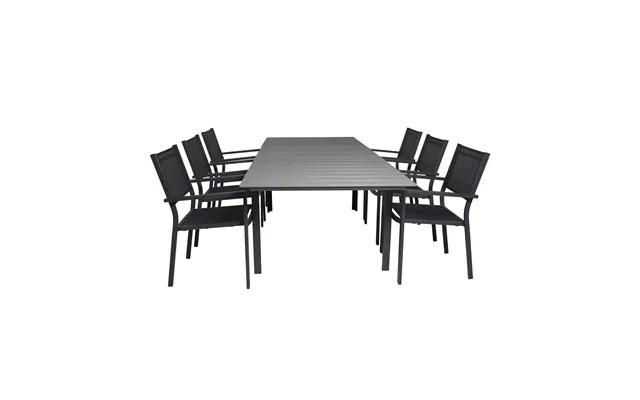 Venture Design Havesæt, M. Levels Bord, M. Udtræk Og 6 Copacabana Stole, M