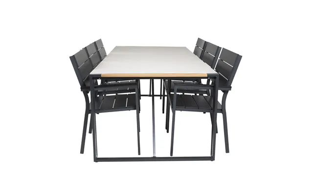Venture Design Havesæt, M. Texas Bord 200x100 Pg 6 Levels Stole, M