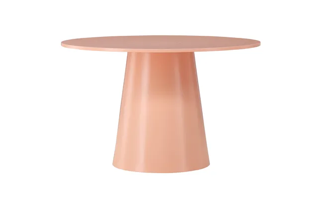Venture Design Lanzo Spisebord, Rund - Fersken Mdf Ø120