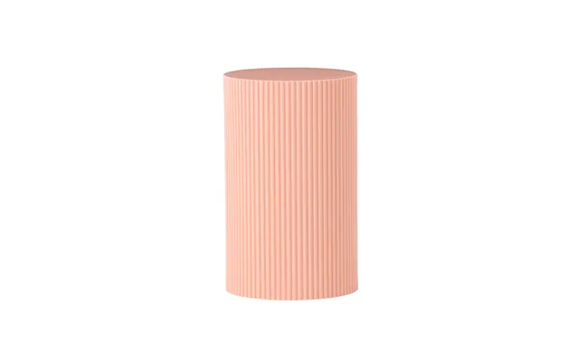 Venture Design Lenox Sidebord, Rund - Fersken Mdf Ø30,5xh50