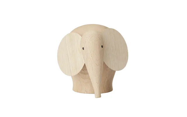 Woud Nunu Elefant Medium - Natur Egetræ