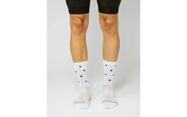 Hearts Print Cykelstrømper - Fingerscrossed