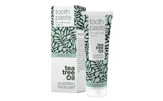 Tea Tree Oil Tandpasta Med Fluor