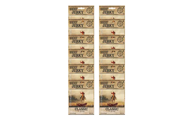 12 X Beef Jerky - 50 G