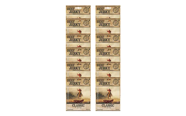 12 X Beef Jerky - 50 G