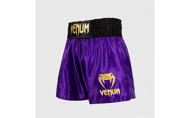 Classic Muay Thai Shorts Mørkelilla