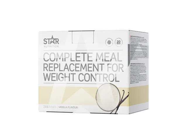 Complete Meal Replacement For Weight Control Vanilla Kort Datum