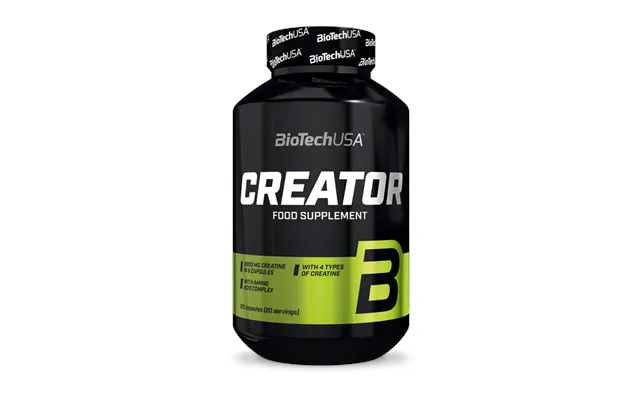 Crea.tor Kreatinkapsler 120 Stk