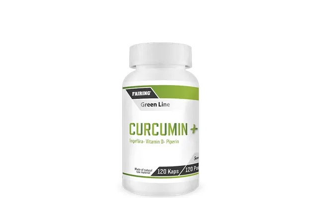 Curcumin Gurkemeje Ekstrakt 120 Kapsler