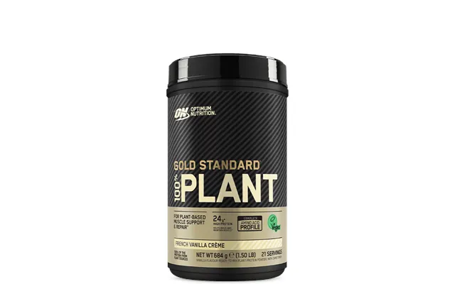 Gold Standard 100% Plant Vegan Protein 684 G - Vanilla Kort Datum